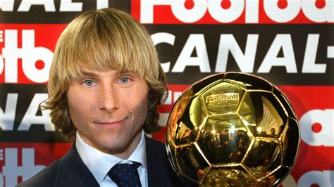 pavel nedved ballon d'or|2003 Ballon d'Or Winner: Pavel Nedved, The World’s Best Ordinary Player.